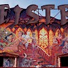 Ein Teil der Fassade des Geisterpalasts