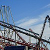 Der Olympialooping im Aufbau