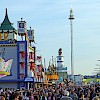 Die Wirtsbudenstraße in Richtung Süden